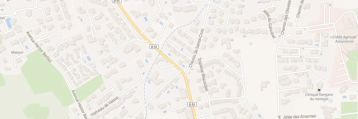 Plan du 45 Av Jean Le Poulain à Vaison-la-Romaine