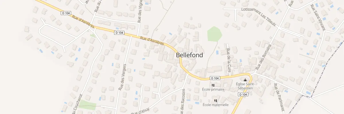 Plan du 5 Pl de la Fontaine à Bellefond
