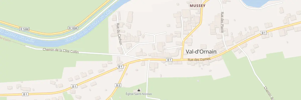 Plan du 5 Rue des Dames à Val-d’Ornain