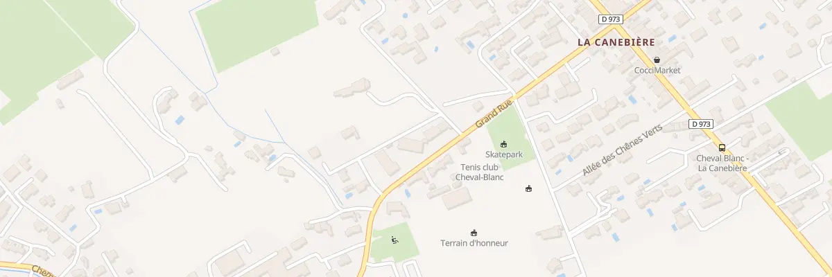 Plan du 543A Grand Rue à Cheval-Blanc