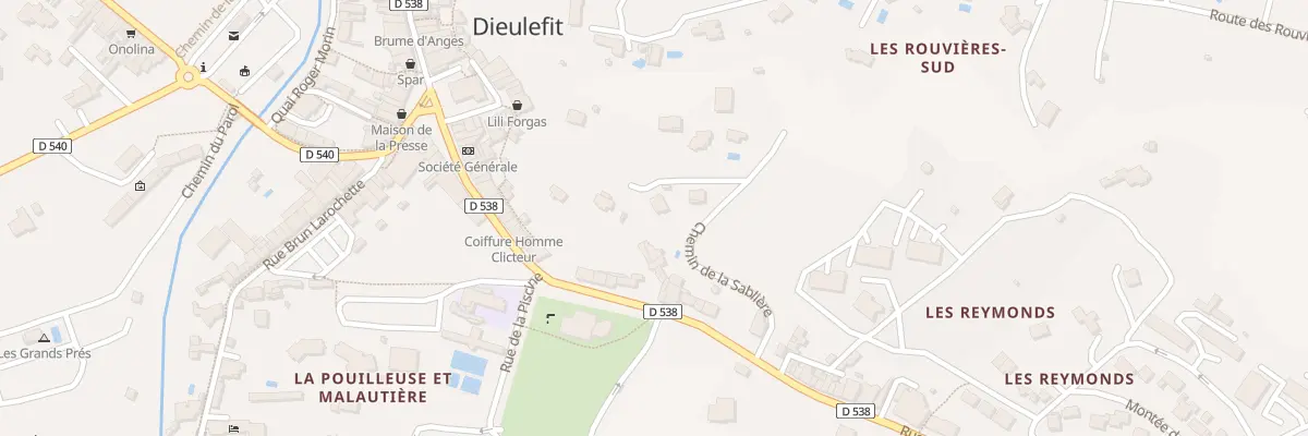 Plan du 7 Che de la Sabliere à Dieulefit