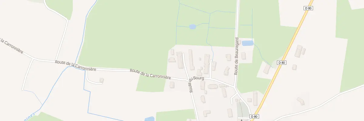 Plan du 122 Rue du Bourg à Servignat