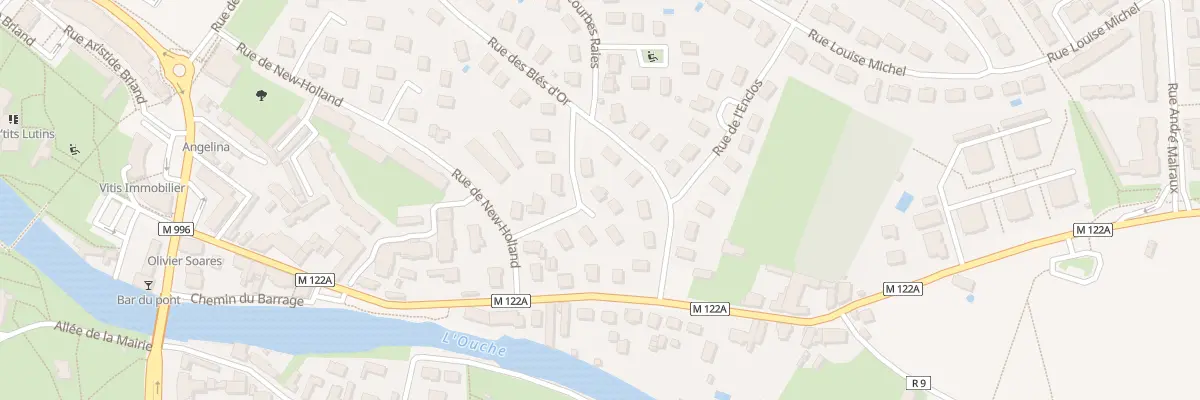 Plan du 12 Rue des Courbes Raies à Longvic