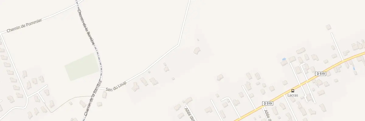 Plan du 240 Sen du Loup à Saint-Barthélemy