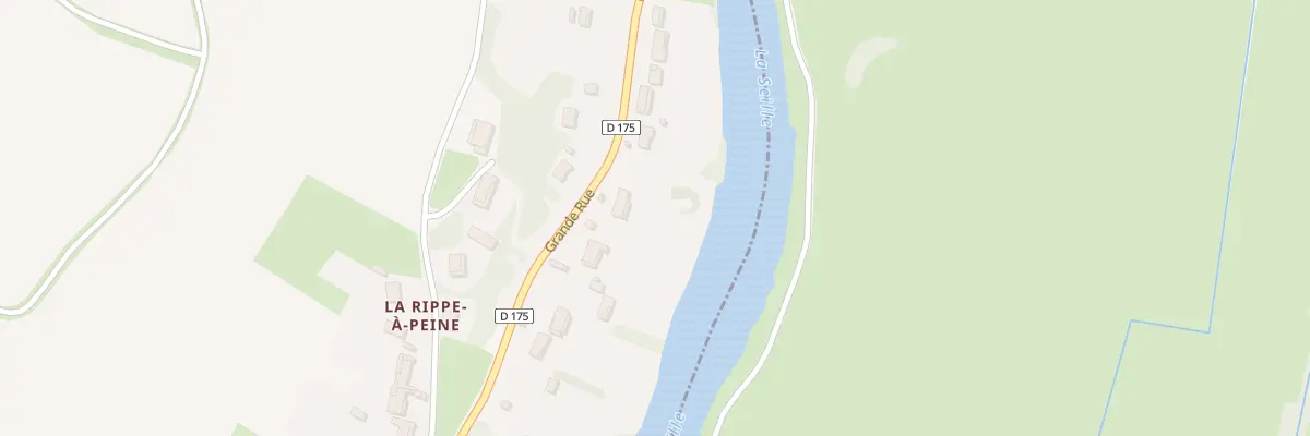 Plan du 2880 Grande Rue à Huilly-sur-Seille