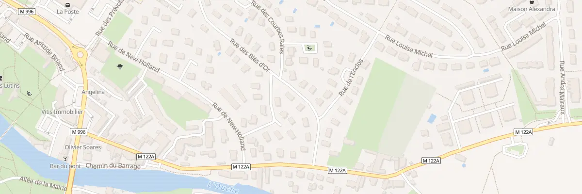 Plan du 9 Rue des Bles d’Or à Longvic