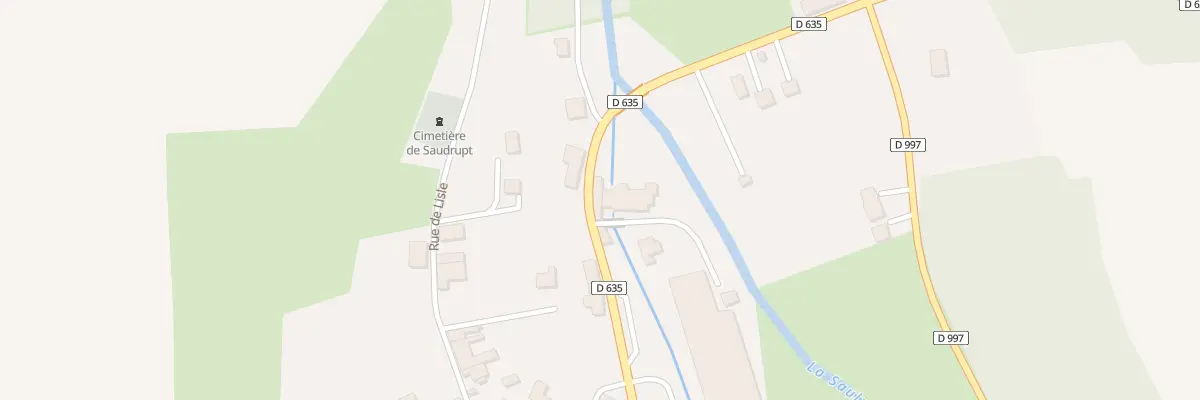 Plan du 8 Rue du Bas de la Cote à Saudrupt