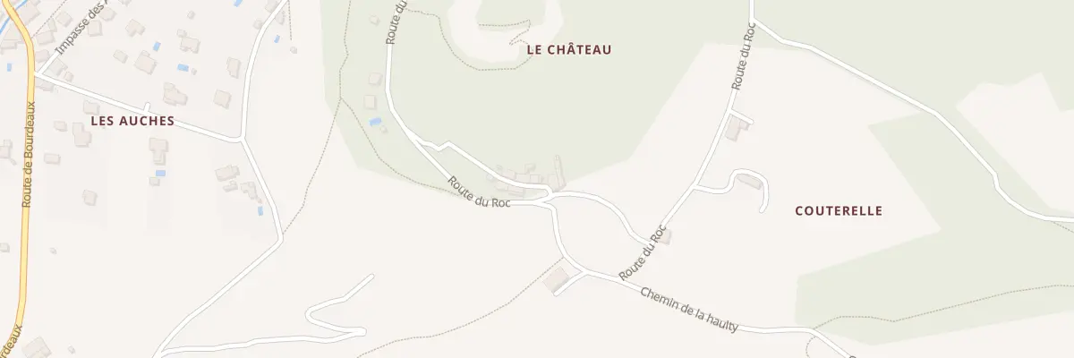 Plan du 5019 Le Chateau à Saou