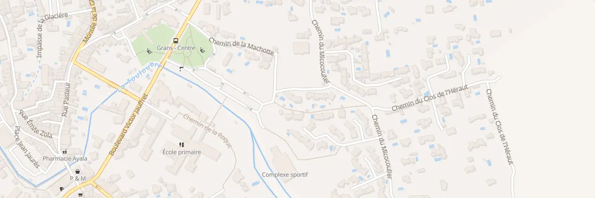 Plan du 4 Rue de la Sauge à Grans