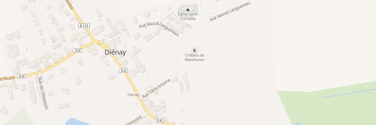 Plan du 21 Rue Charles de Meixmoron à Diénay