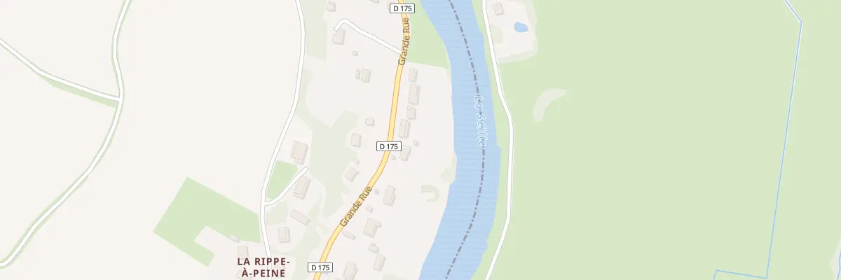 Plan du 2960 Rue Grande Rue à Huilly-sur-Seille