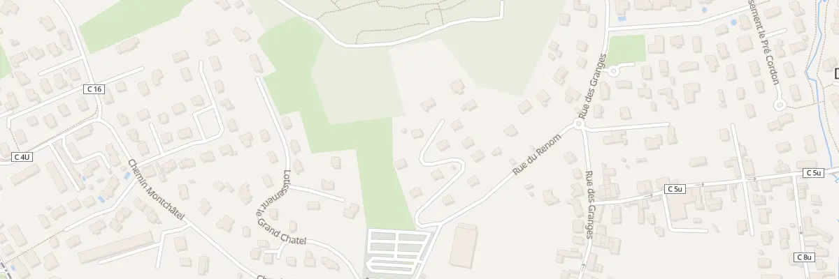 Plan du 79H Rue du Renom à Dagneux