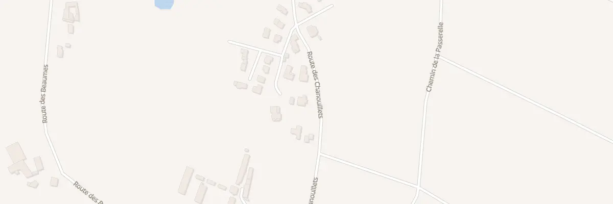 Plan du 1269 Rte des Chanouillets à Charpey