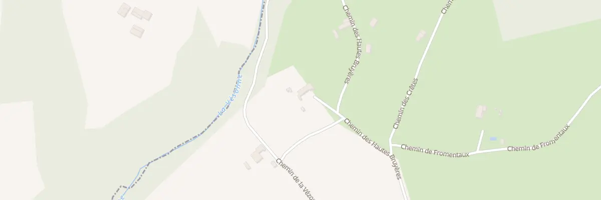 Plan du 657 Che des Hautes Bruyères à Beauvoir-de-Marc