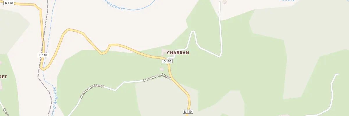 Plan de Chabran à Truinas