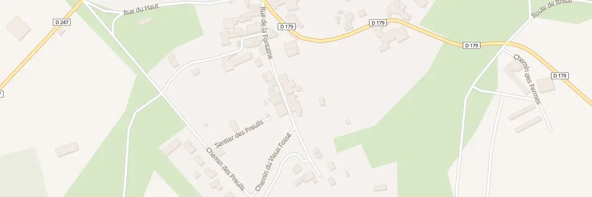 Plan du 5 Rue de la Fontaine à Maizières