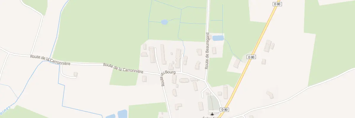 Plan du 70 Rue du Bourg à Servignat
