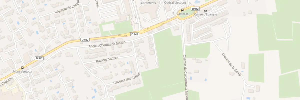 Plan du 46 Imp des Capucines à Carpentras