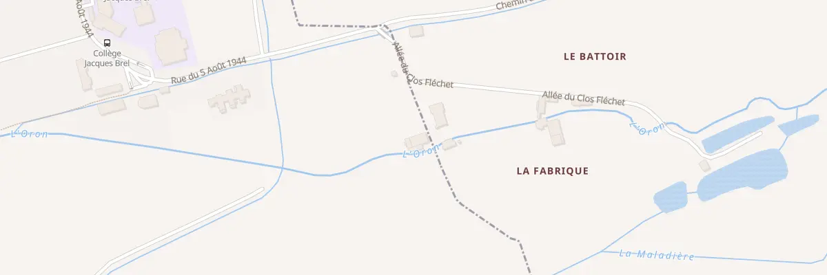 Plan du 9003 Che du Battoir à Beaurepaire