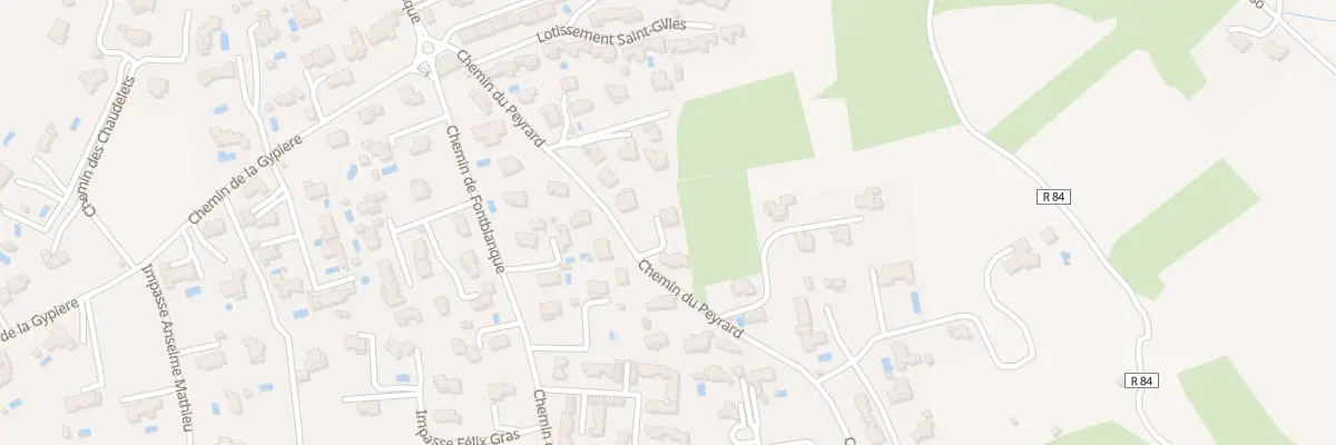 Plan du 239 Che du Peyrard à Pernes-les-Fontaines