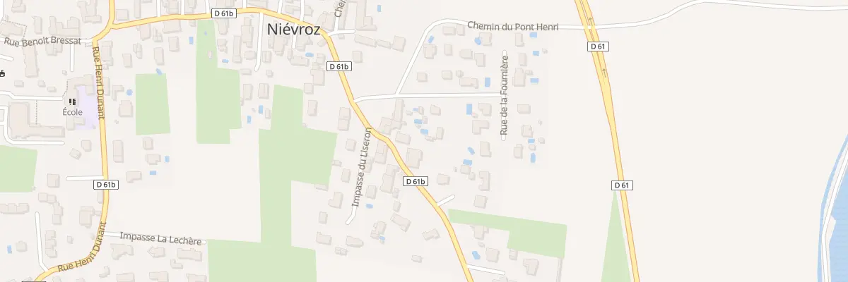 Plan du 415 Rue Henri Jomain à Niévroz