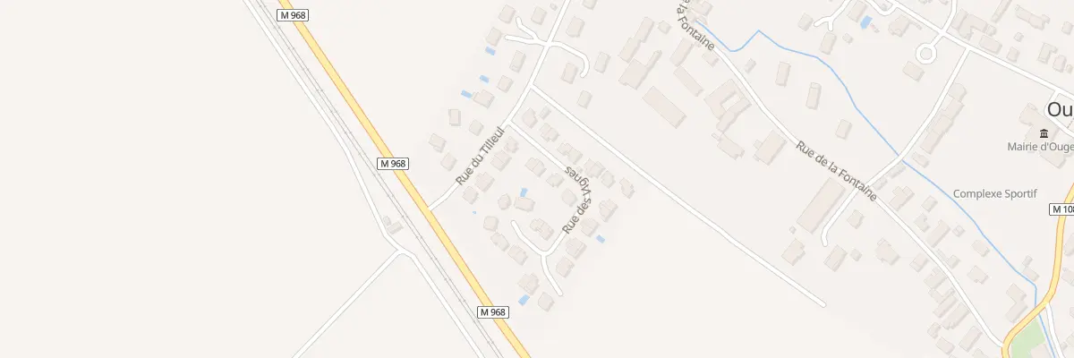 Plan du 4 Rue des Vignes à Ouges