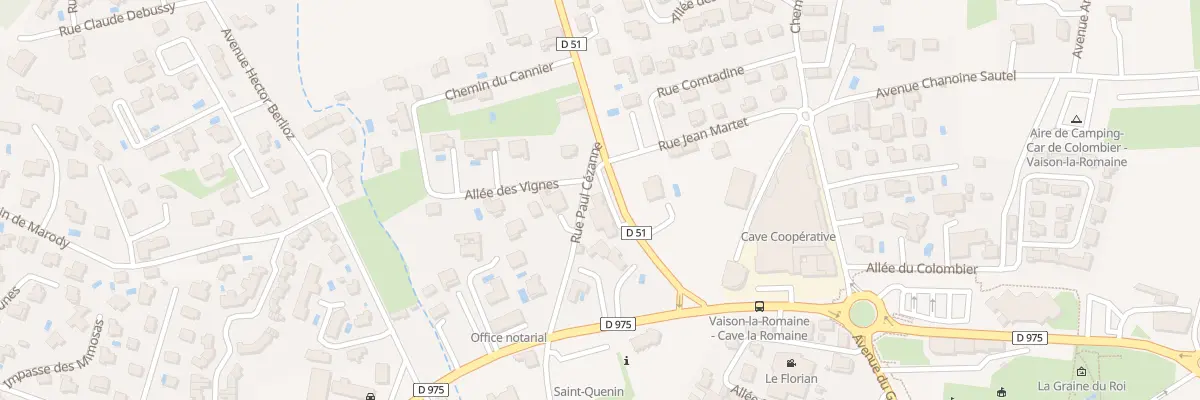 Plan du 115 Av Gabriel Péri à Vaison-la-Romaine