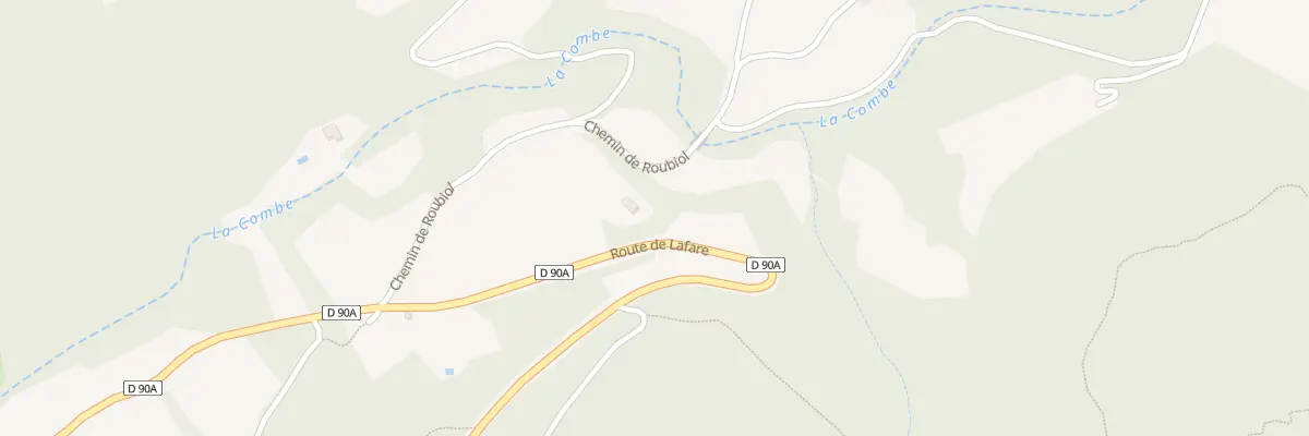 Plan du 5080 La Grand Terre à La Roque-Alric