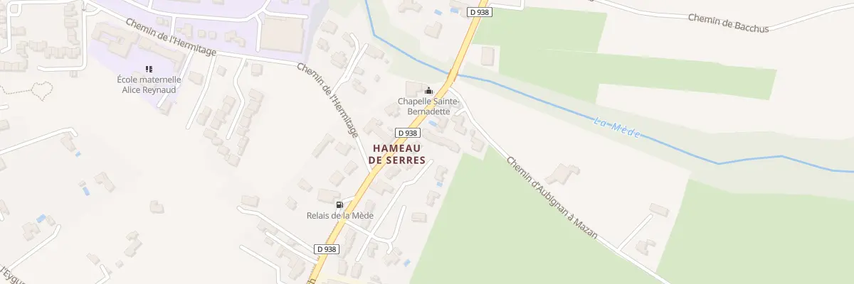 Plan du 153 Rue du Clos du Grangeon à Carpentras