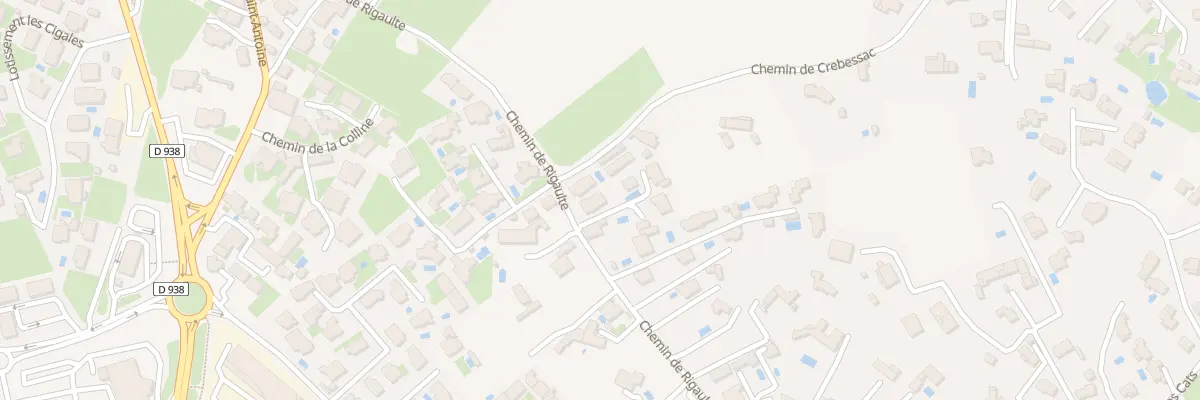 Plan du 439A Che de Rigaulte à L’Isle-sur-la-Sorgue
