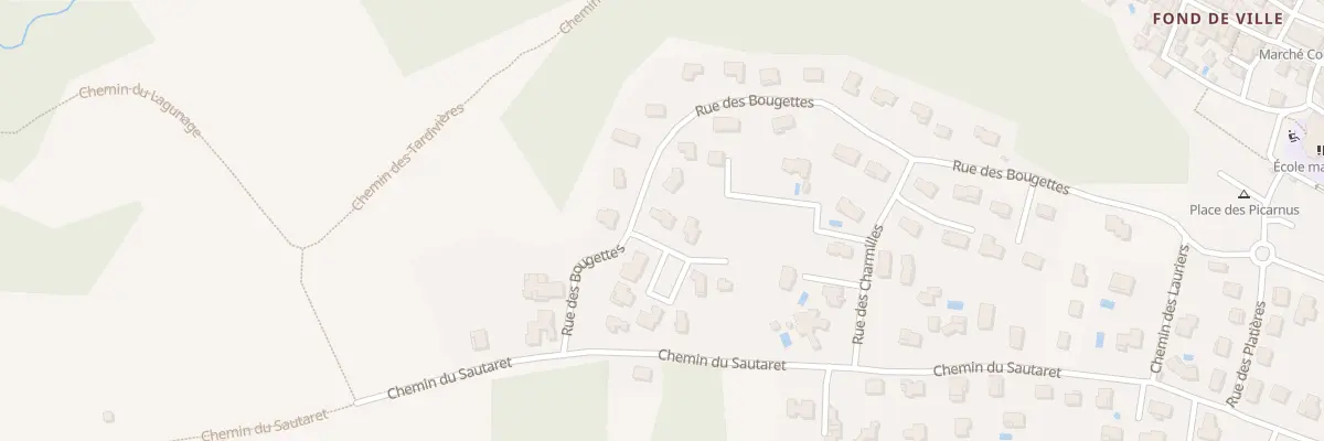 Plan du 25 Pl du Gousset à Saint-Georges-d’Espéranche