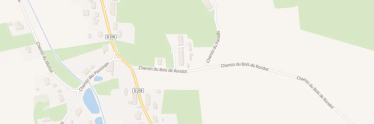 Plan du 5 Chem du Bois de Rondot à Saint-Martin-en-Bresse
