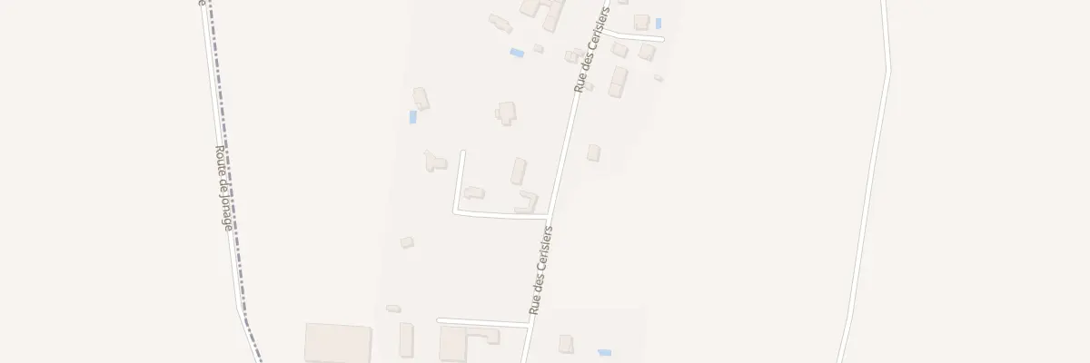 Plan du 23 Rue des Cerisiers à Villette-d’Anthon