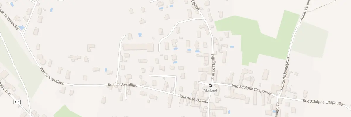 Plan du 46 Rue de l’Egalité à Pusignan