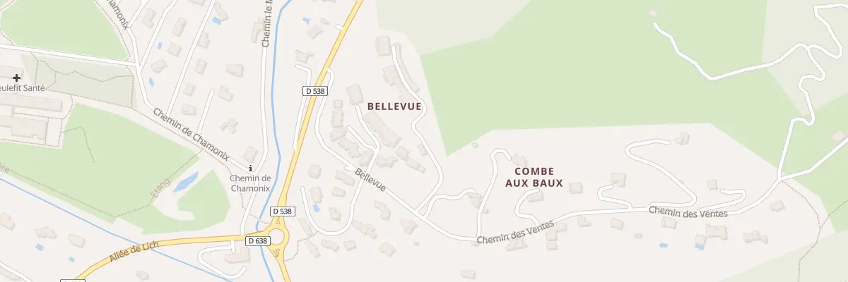 Plan du 9001 Bellevue à Dieulefit
