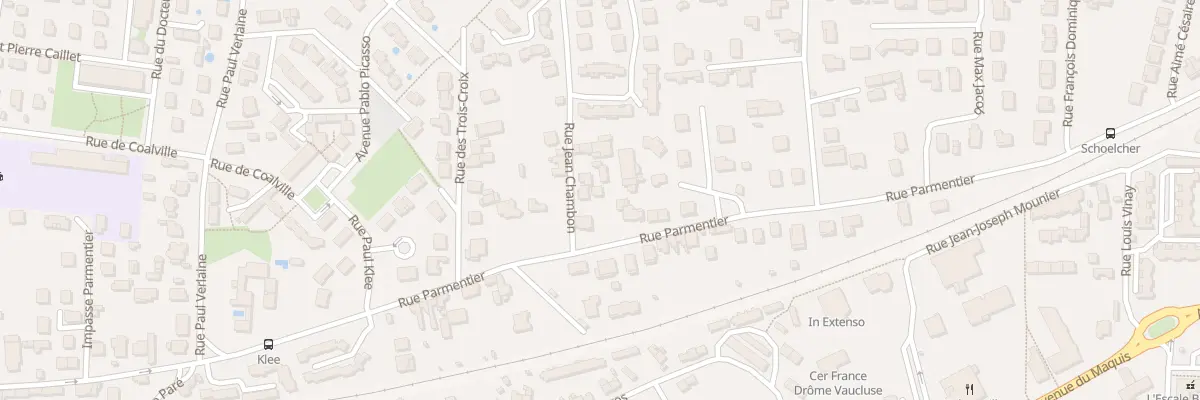 Plan du 97 Rue Parmentier à Romans-sur-Isère