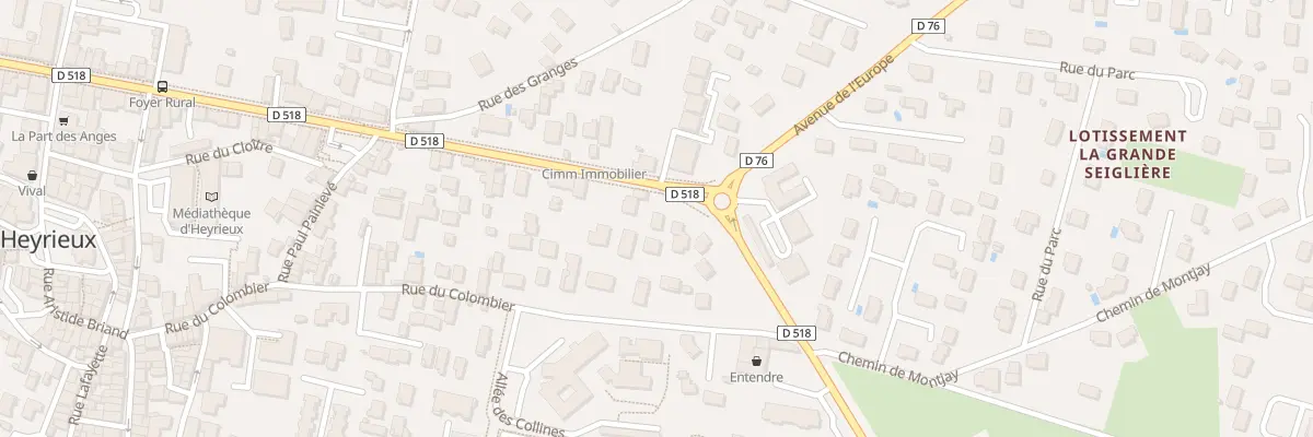 Plan du 82 Av General Leclerc à Heyrieux