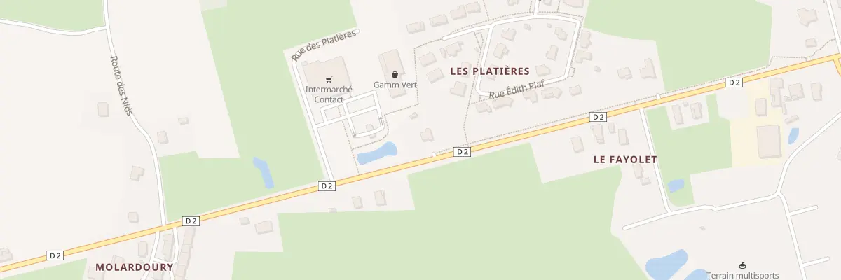 Plan du 674 Rte de Pont de Vaux à Saint-Trivier-de-Courtes
