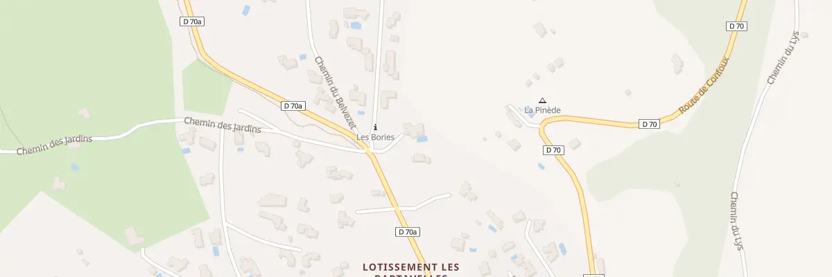 Plan du 5648 Rte de Pont de Rhaud à Cornillon-Confoux