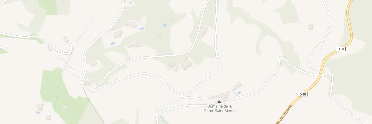 Plan du 5058 Saint Martin à Suzette