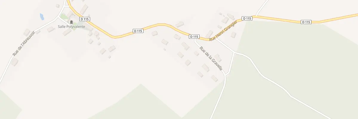 Plan du 1B Rue de la Gravelle à Montmain