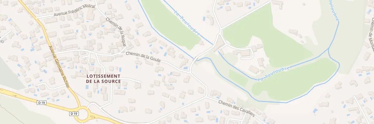 Plan du 6288 Che du Moulin à Grans