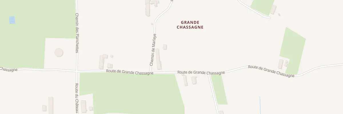 Plan du 259 Rte de Grande Chassagne à Confrançon
