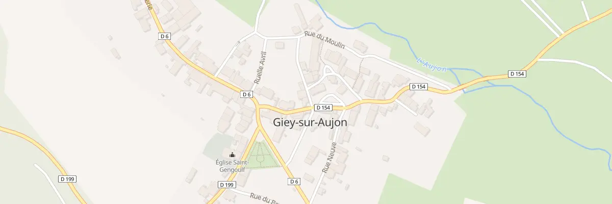 Plan du 1 Rle Guigniet à Giey-sur-Aujon