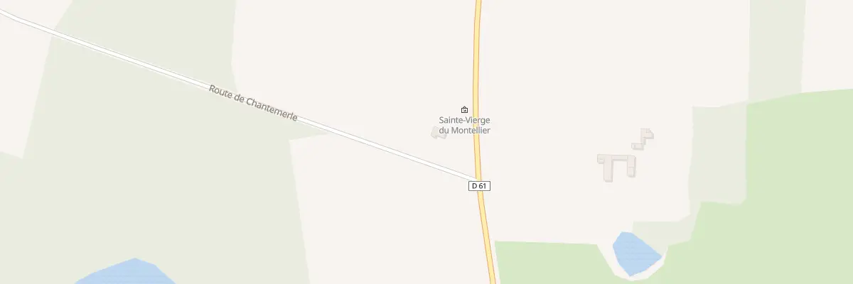 Plan du 50 Rte de Chantemerle au Montellier