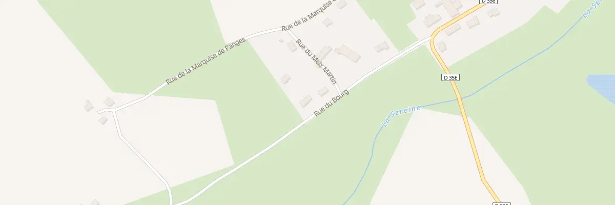 Plan du 8 Rue du Bourg à Bagnot