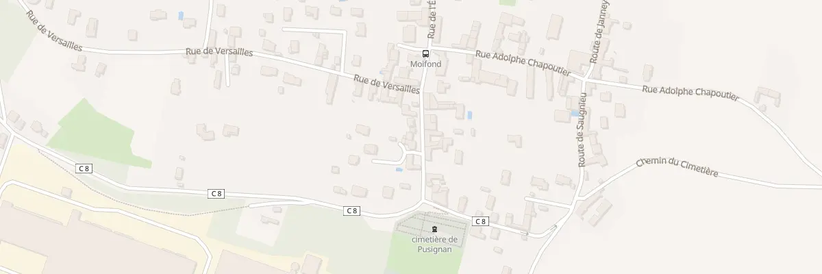 Plan du 70 Rue de l’Egalité à Pusignan