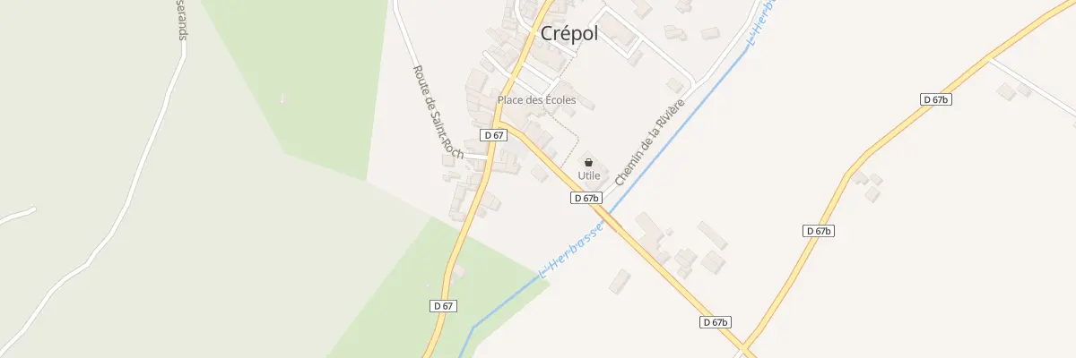 Plan du 60 Rte du Chalon à Crépol