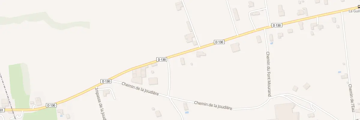 Plan du 1303 Rte de Lens-Lestang à Marcollin