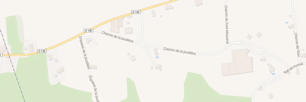 Plan du 124 Che de la Joudiére à Marcollin